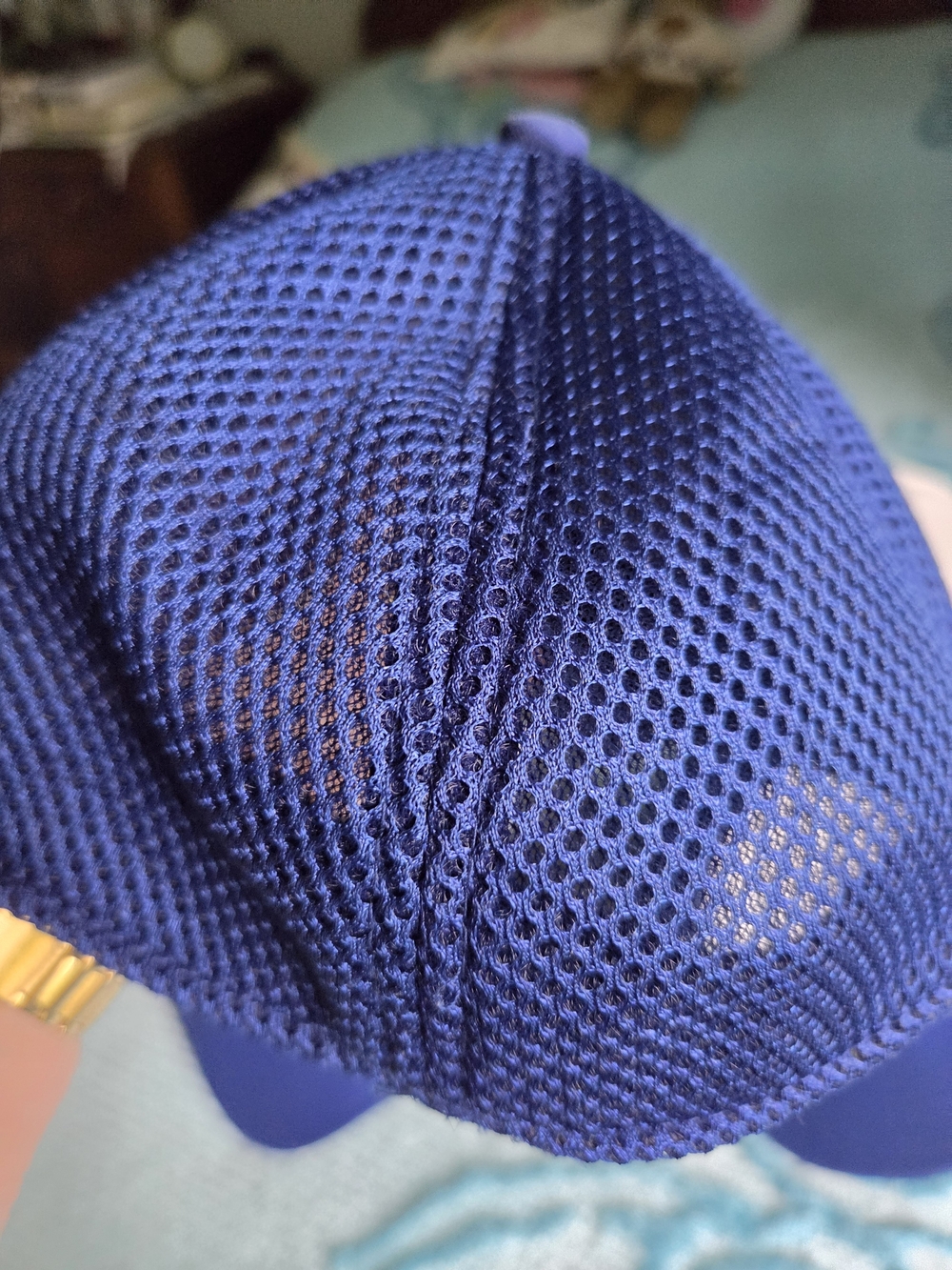 Mesh Back Adult Blue JAYS Ball Cap - Picture 3 of 4